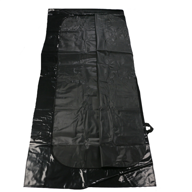 Traditional cremation shroud and body liner for funeral homes