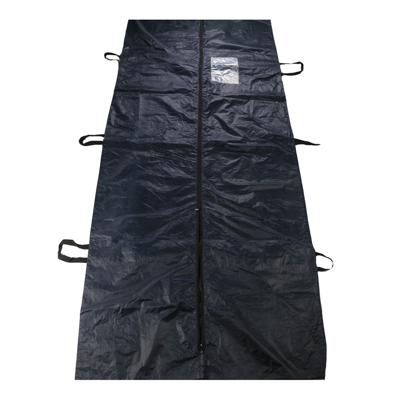 Water recovery body bag with welded seams and extra handles